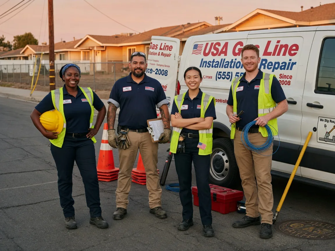 Gas Line Installation company in Recluse, WY